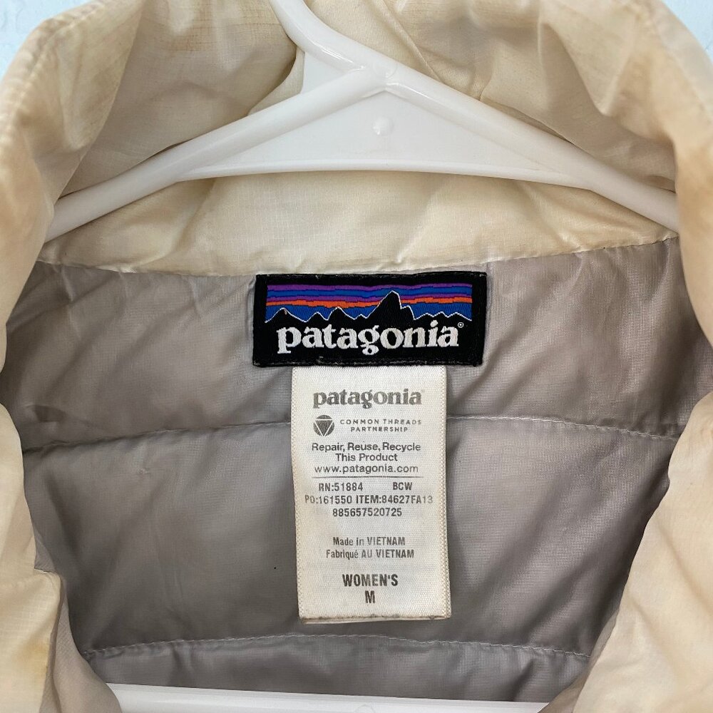 Patagonia Women's Down Sweater Vest, Wool White Med - Picture 4 of 4